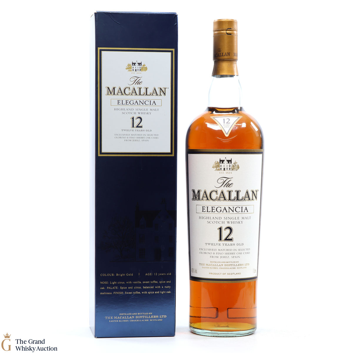 Macallan - 12 Year Old - Elegancia 1L