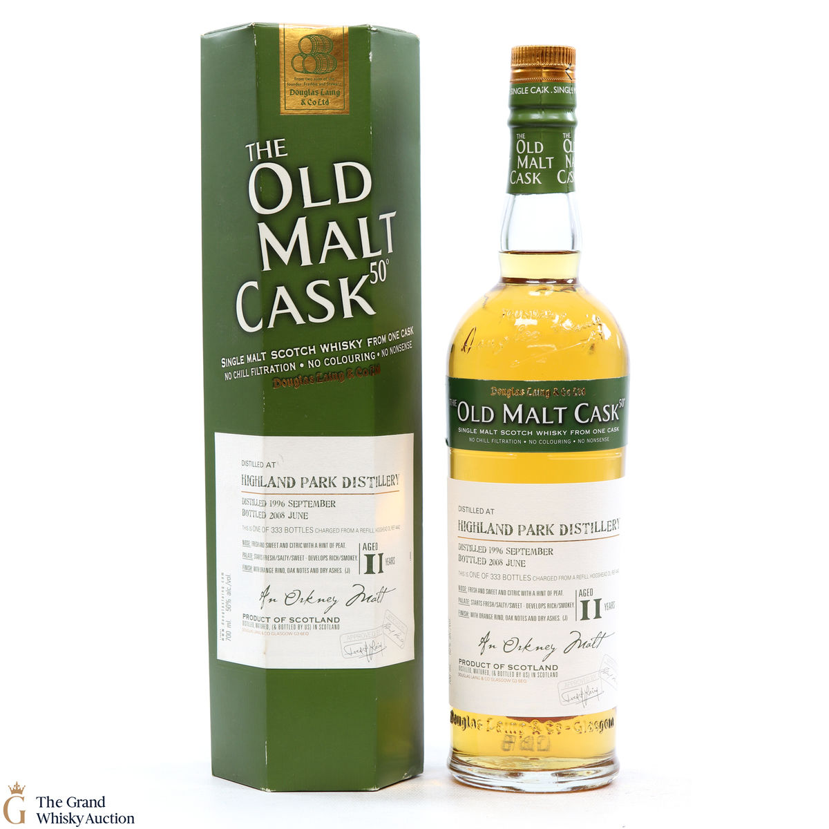 Highland Park - 11 Year Old 1996 Old Malt Cask 2008