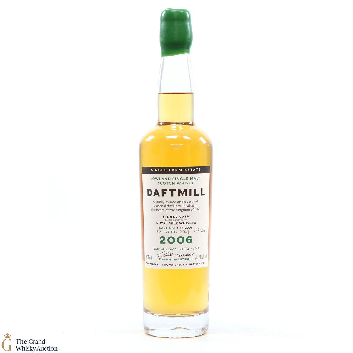 Daftmill - 2006 - Single Cask #044/2006 - (Royal Mile Whiskies)