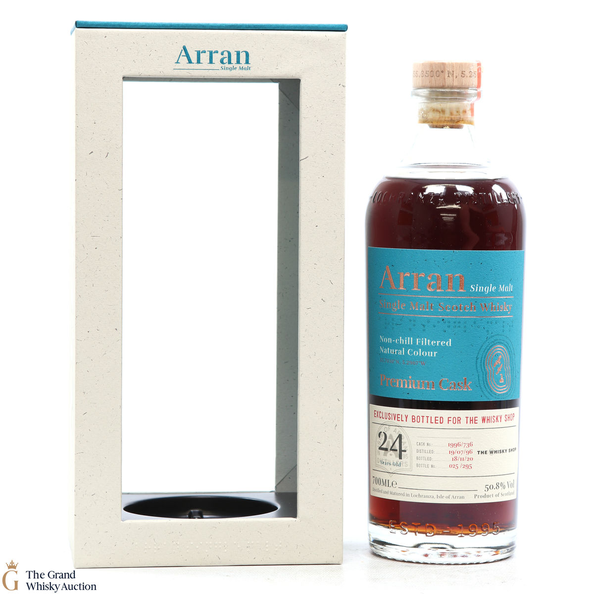 Arran - 24 Year Old - The Whisky Shop #1996/736