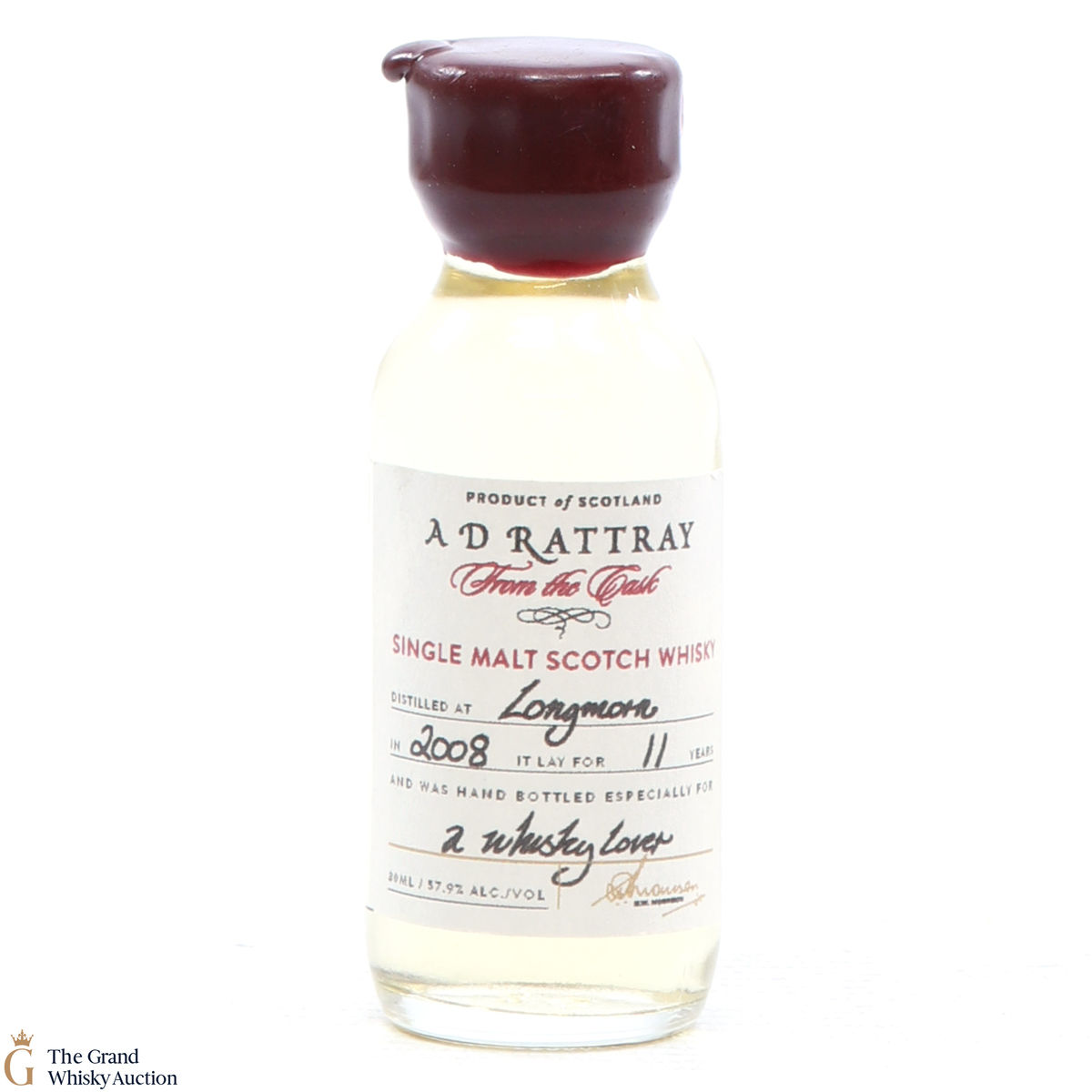 Longmorn - 11 Year Old 2008 - A.D Rattray (3cl)