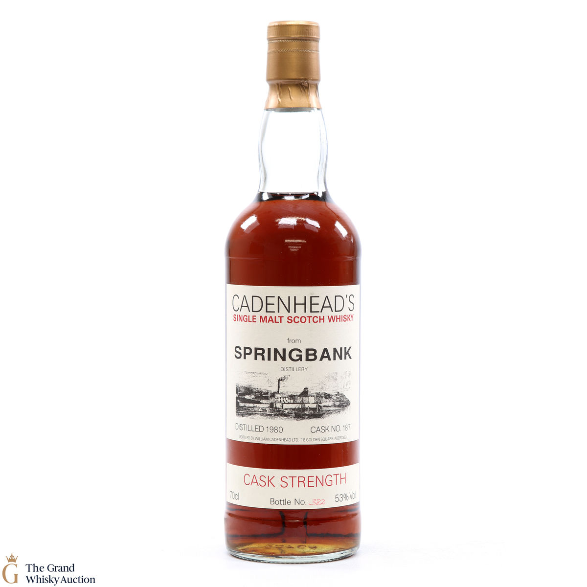 Springbank - 1980 Cadenhead's Cask Strength #187 