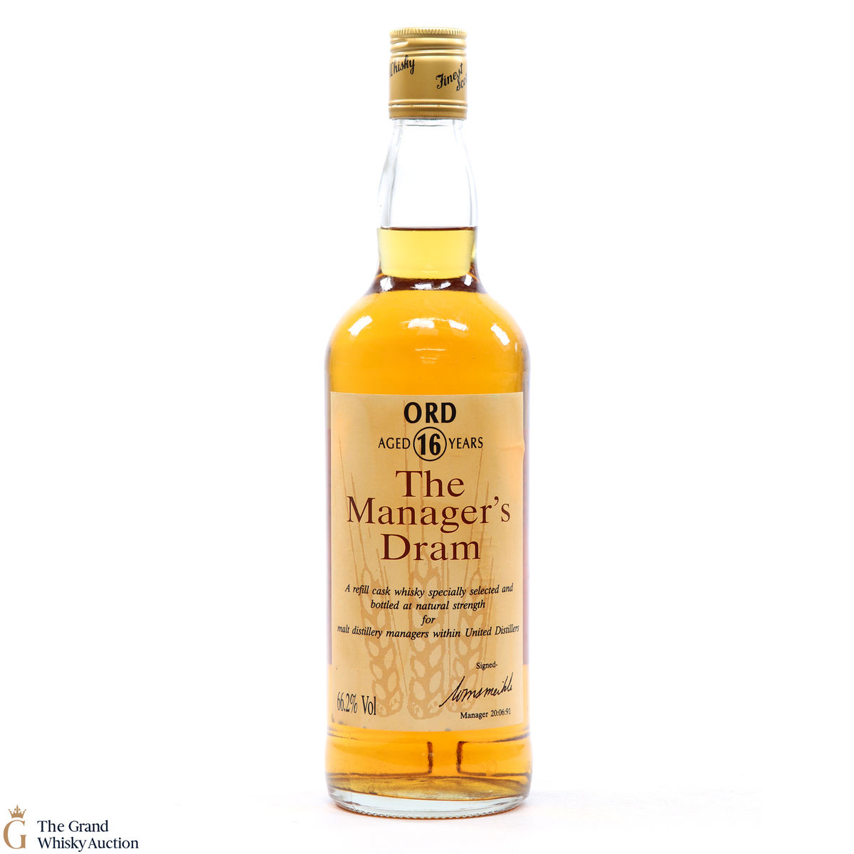 Glen Ord - 16 Year Old Manager's Dram 1991