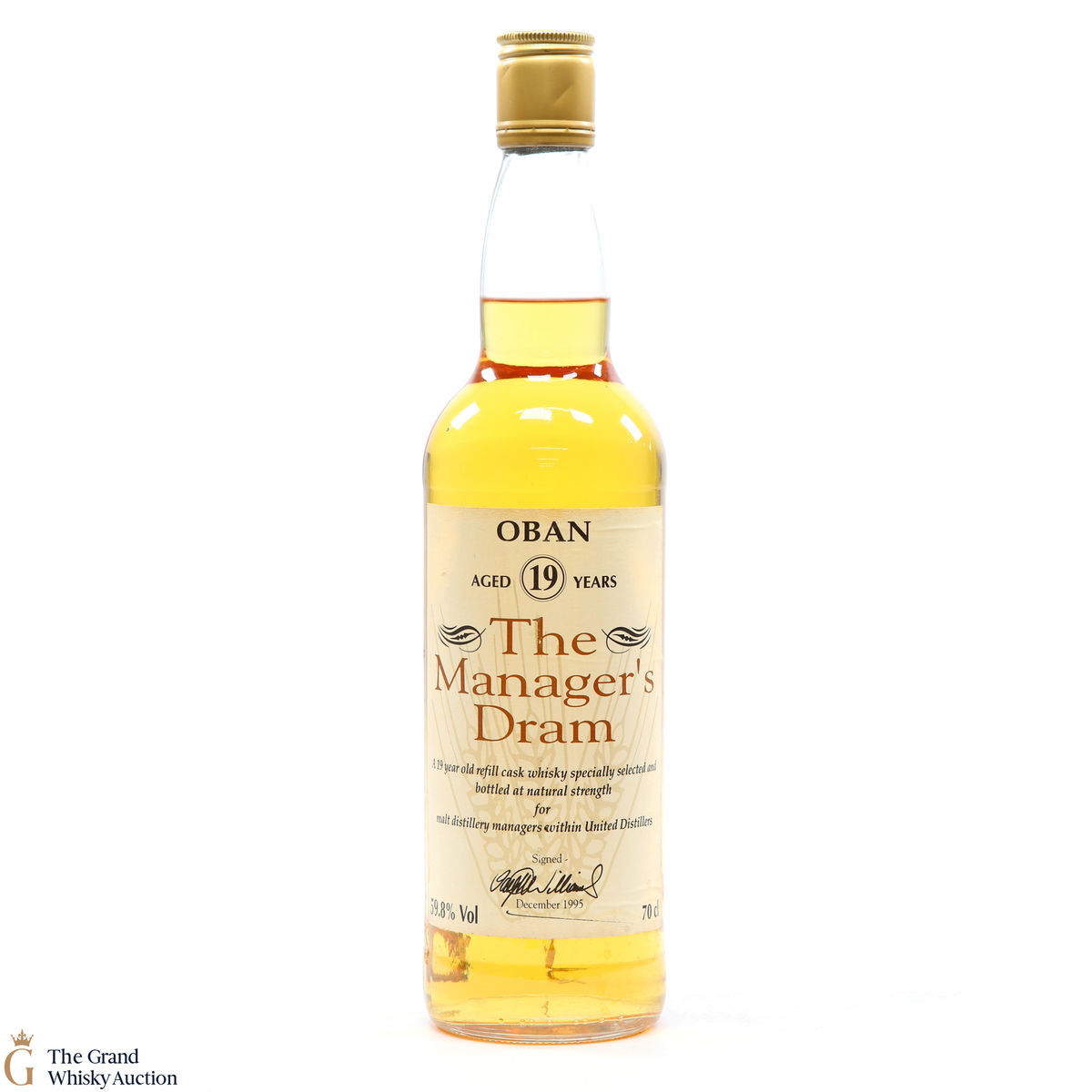 Oban - 19 Year Old - 1995 Managers Dram
