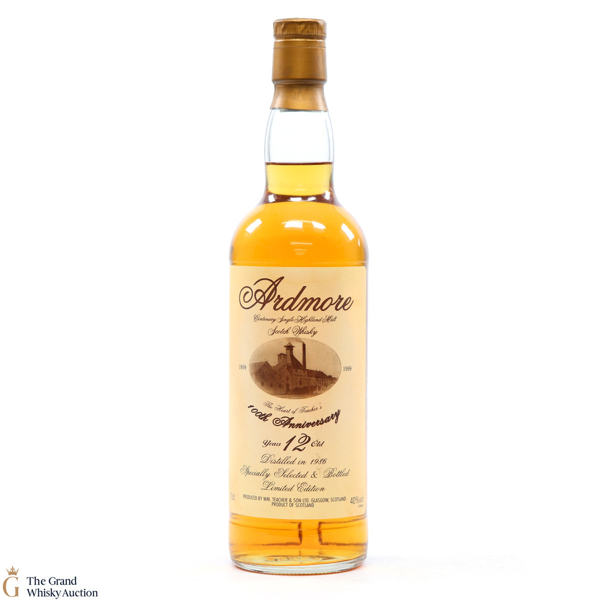 Ardmore -  12 Year Old 1986 100th Anniversary