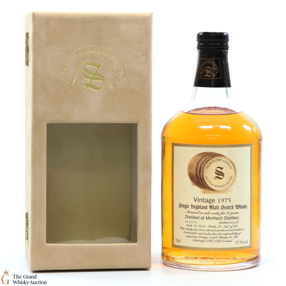 Mortlach - 21 Year Old 1975 Signatory #6253