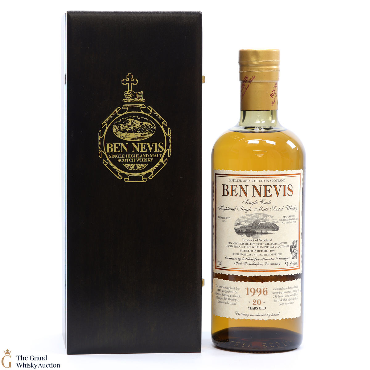 Ben Nevis - 20 Year Old 1996 - Alambic Classique