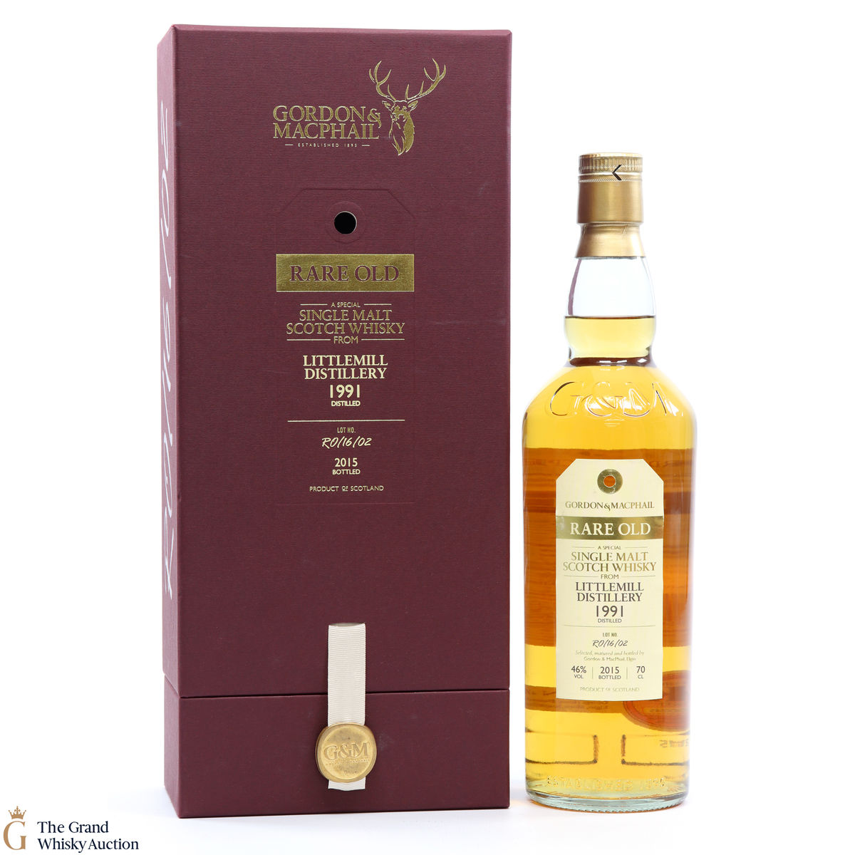 Littlemill - Rare Old 1991 - Gordon & MacPhail