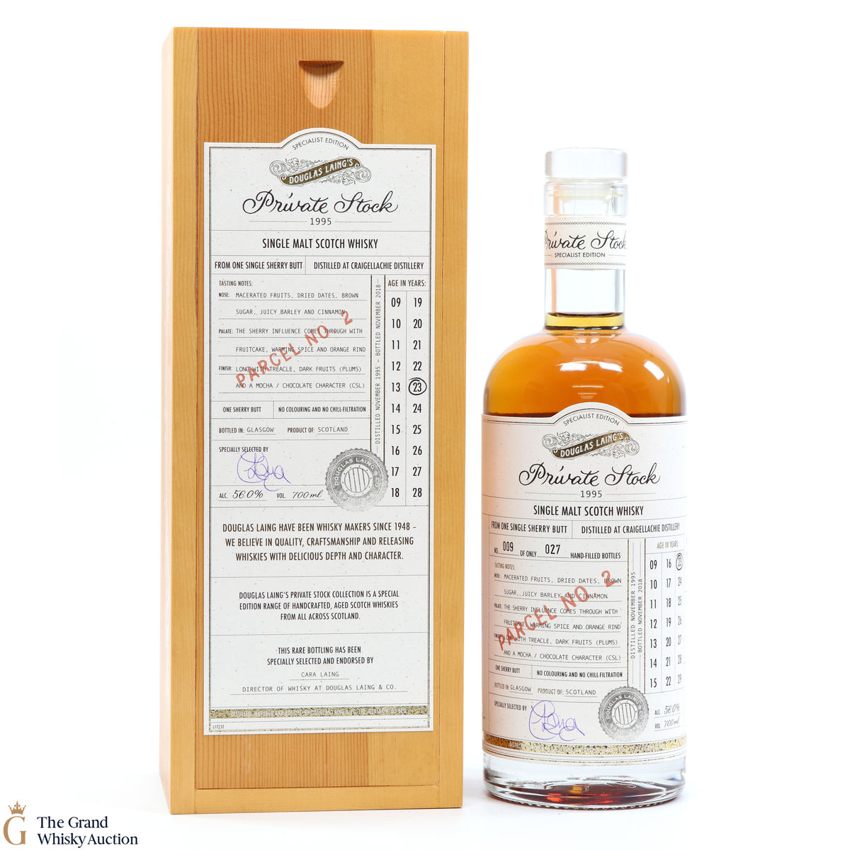 Craigellachie - 23 Year Old Private Stock 1995 Douglas Laing