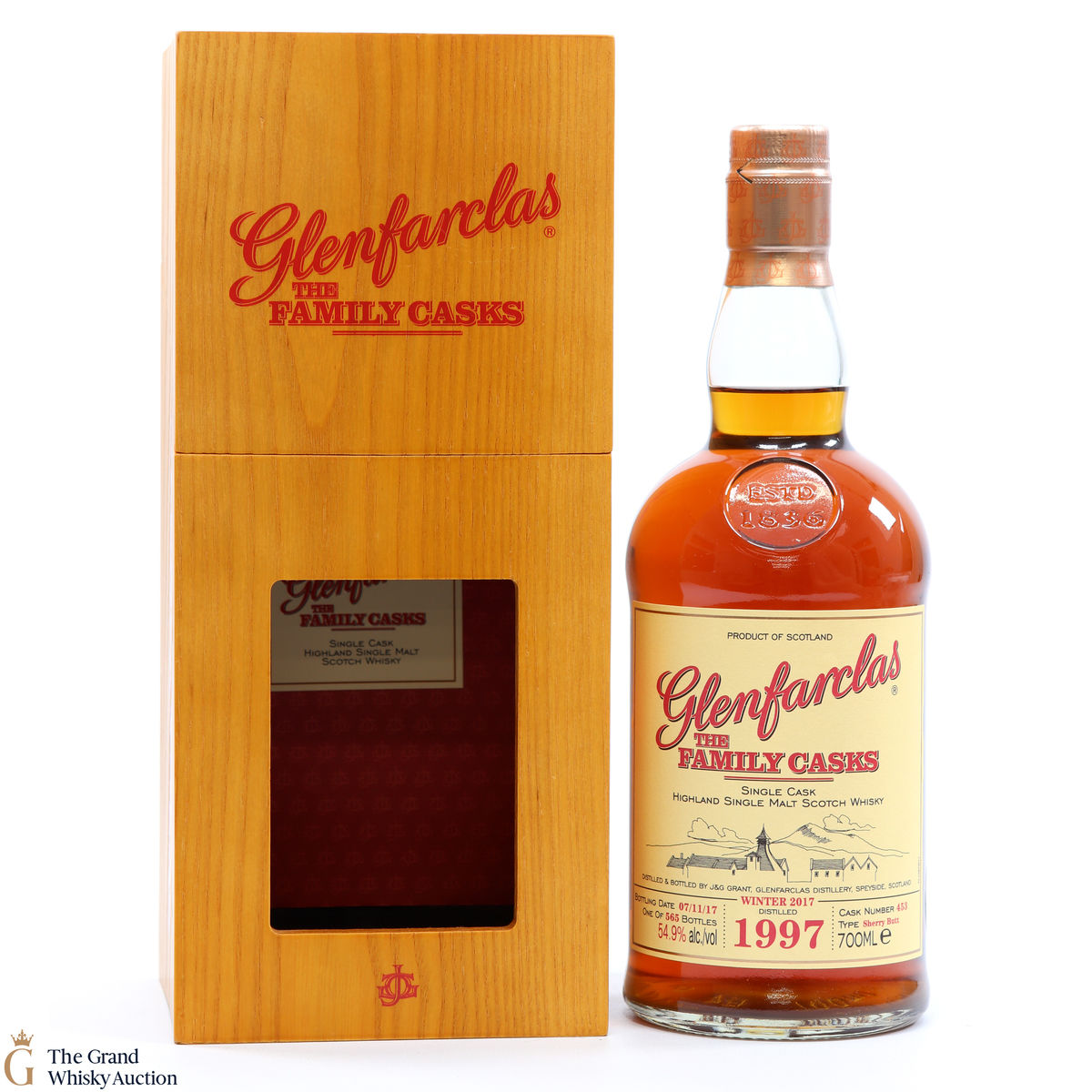 Glenfarclas - 1997 Family Cask Winter 2017 #453