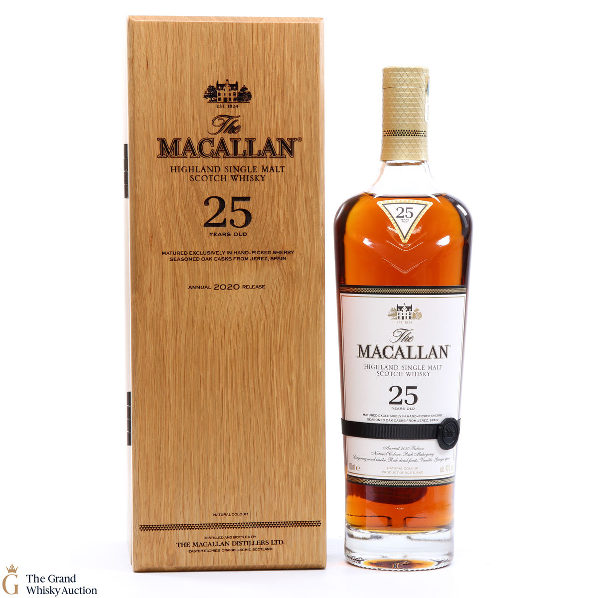 Macallan - 25 Year Old - Sherry Oak - 2020