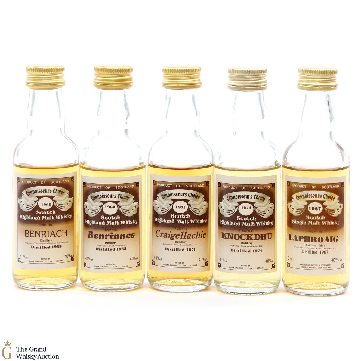 Gordon & MacPhail - Connoisseurs Choice (5 x 5cl)