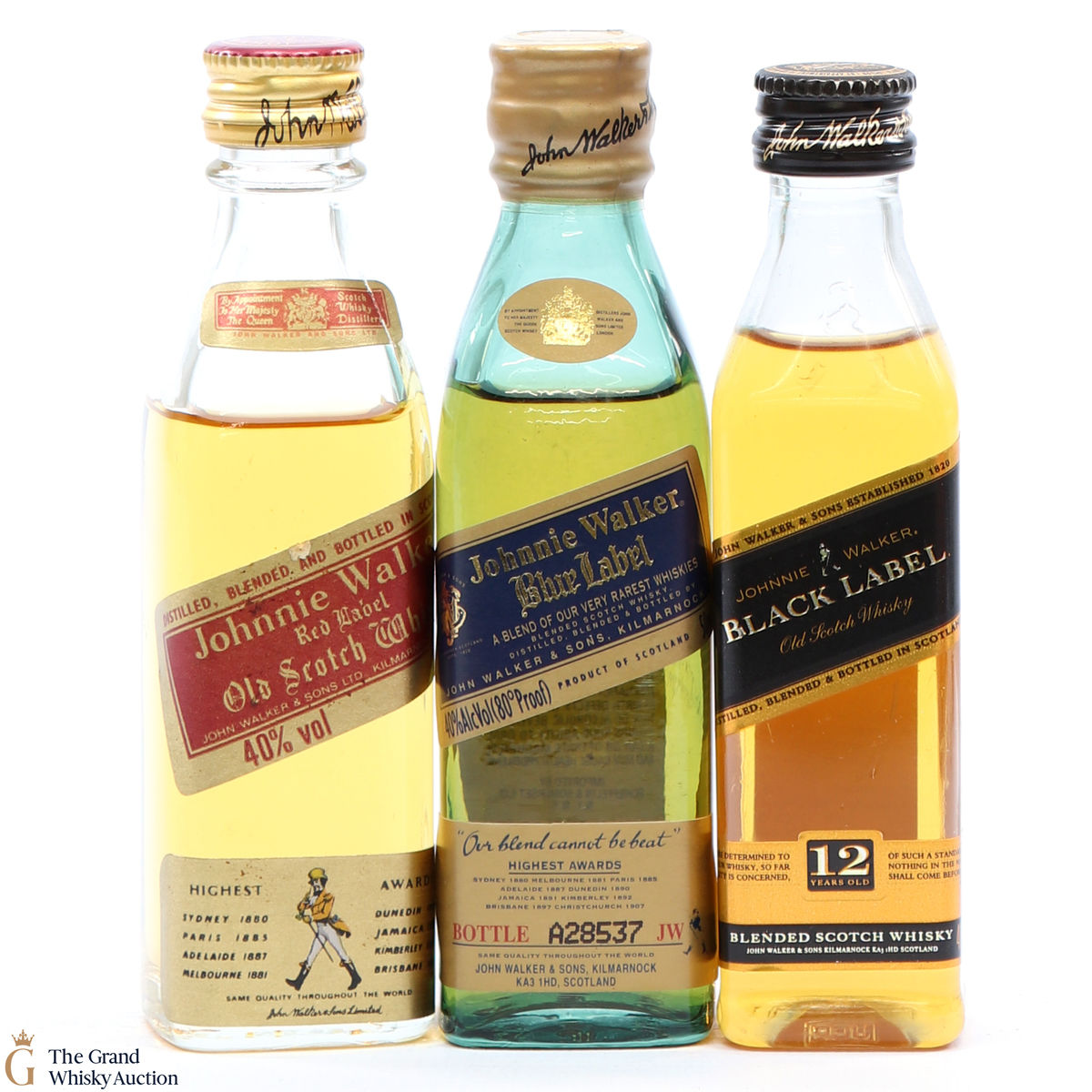 Johnnie Walker - Assorted Minis (3 x 5cl)