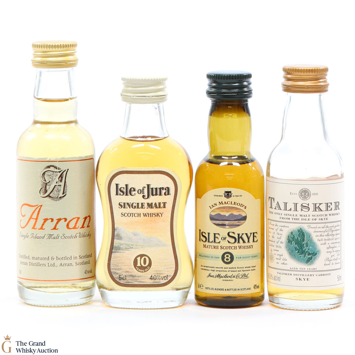 4 x Assorted Island Miniatures 