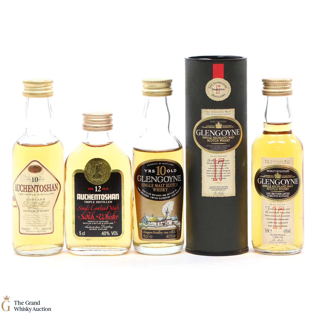 4 x 5cl Assorted Lowland Minis