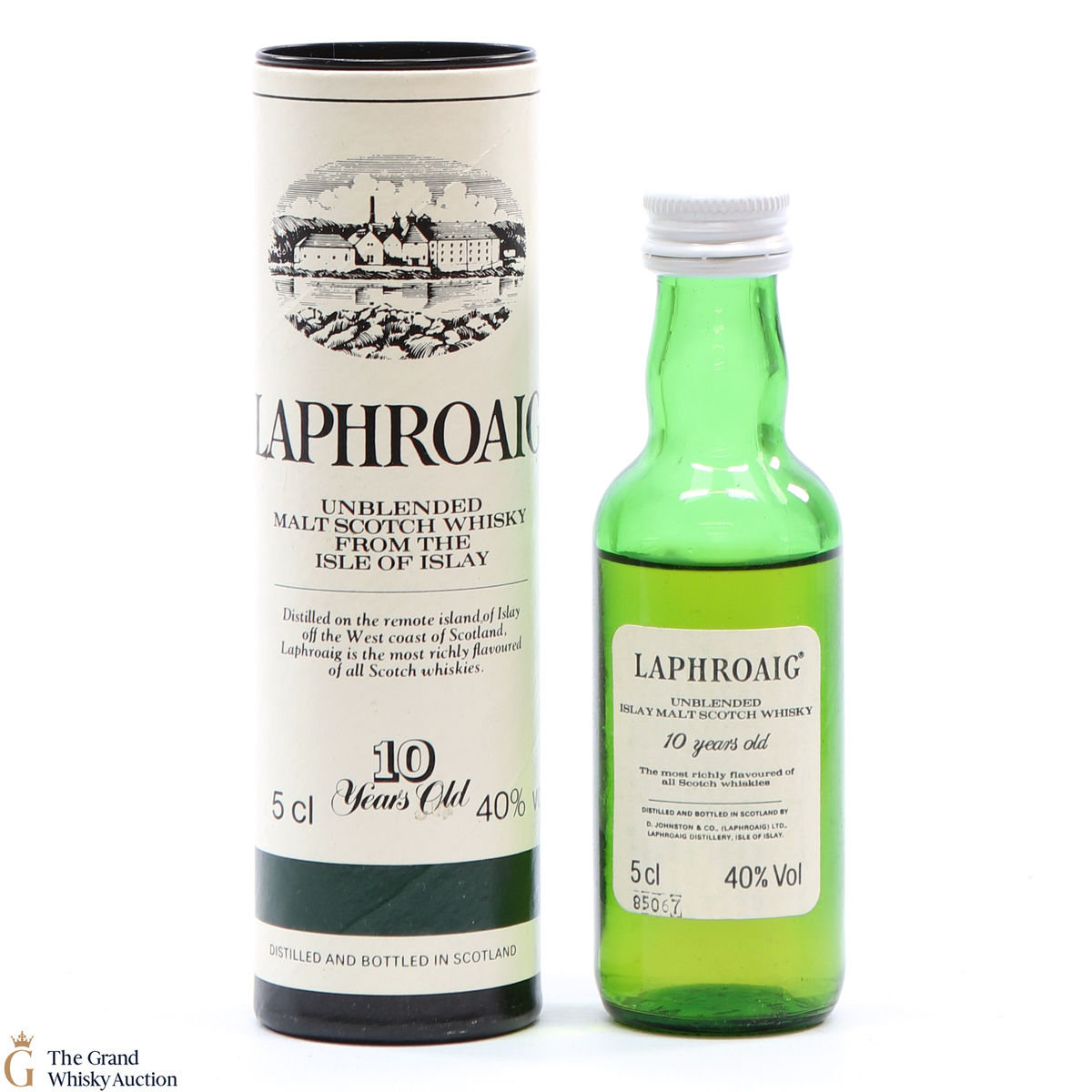 Laphroaig - 10 Year Old - Pre Royal Warrant 5cl