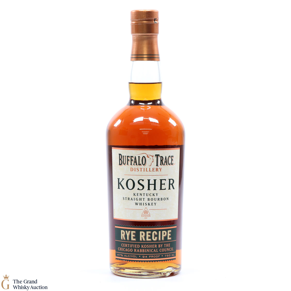 Buffalo Trace - Kosher Rye Recipe 94 Proof 75cl