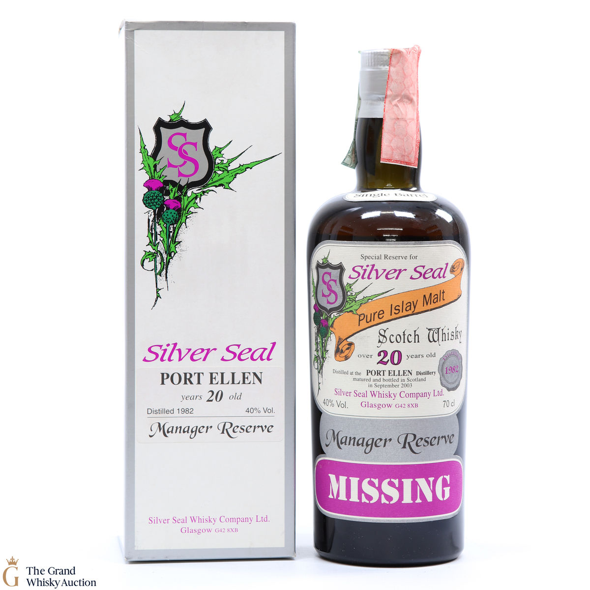 Port Ellen - 20 Year Old 1982 - Silver Seal 2003