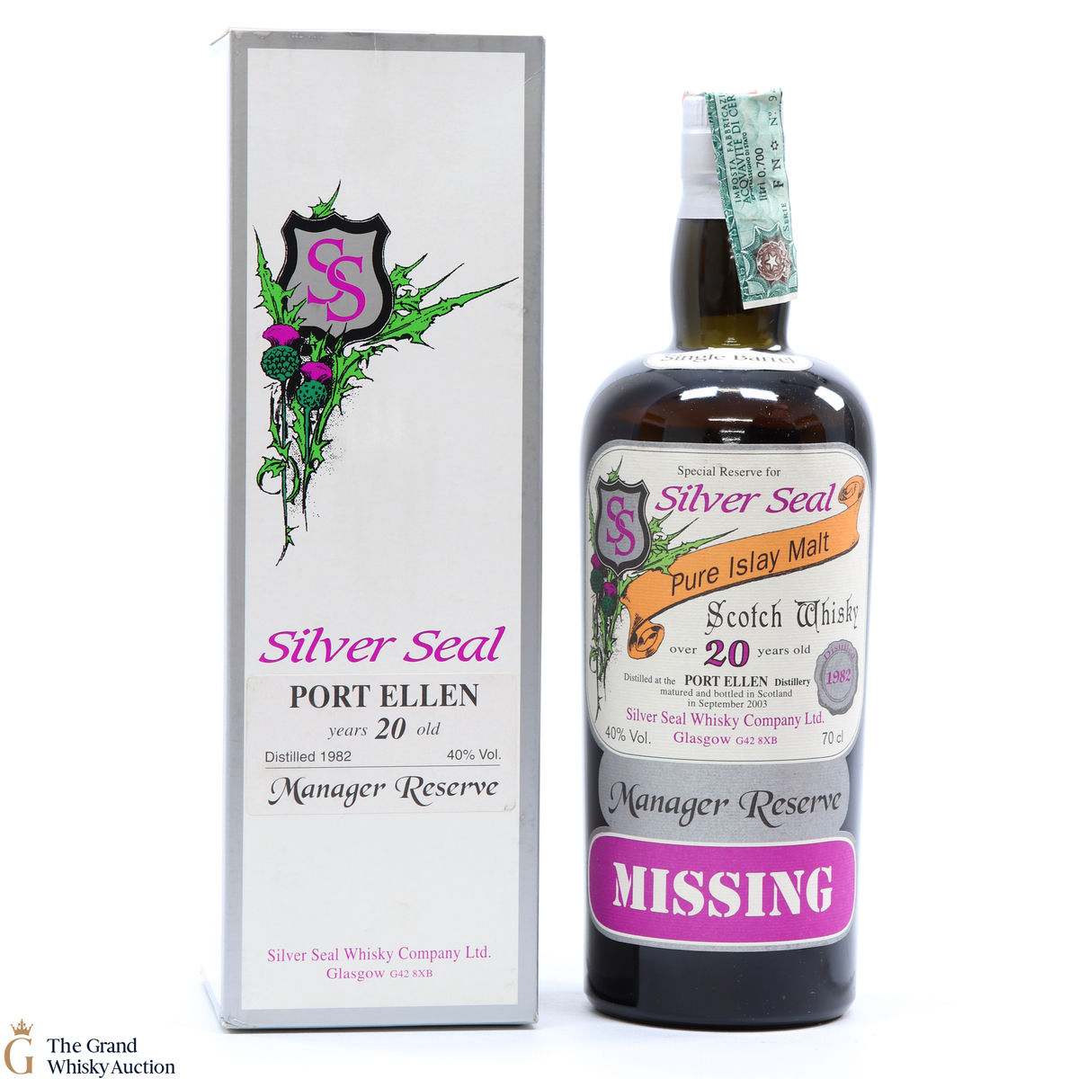 Port Ellen - 20 Year Old 1982 - Silver Seal 2003