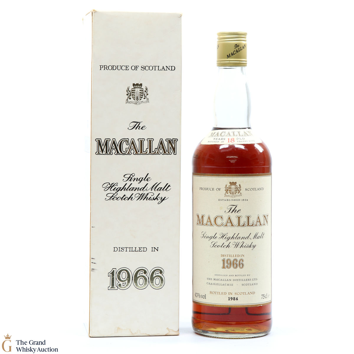 Macallan - 18 Year Old 1966 - Bottled 1984