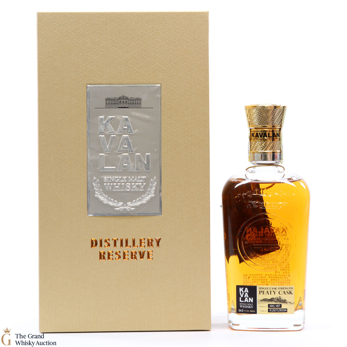 Kavalan - 2007 Distillery Reserve 30cl Peaty Cask 53%