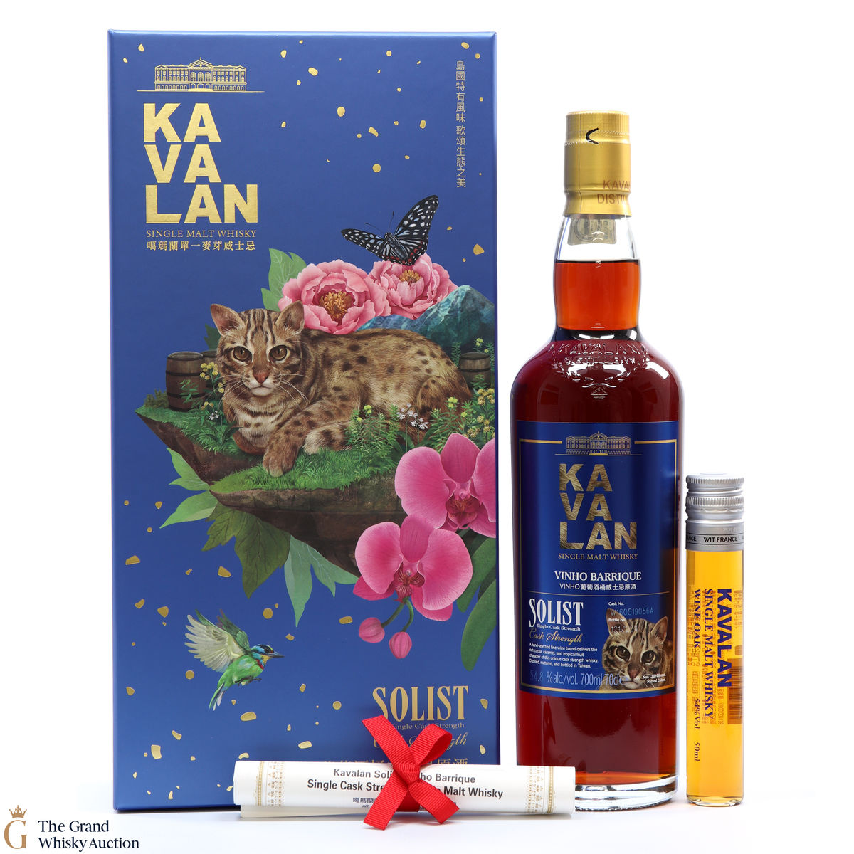 Kavalan - Solist Cask Strength - Vinho Barrique 54.8% (70cl +5cl)