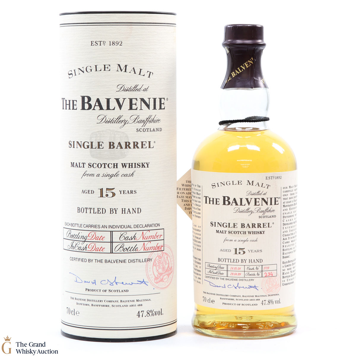 Balvenie - 15 Year Old - 1989 Single Barrel #3719