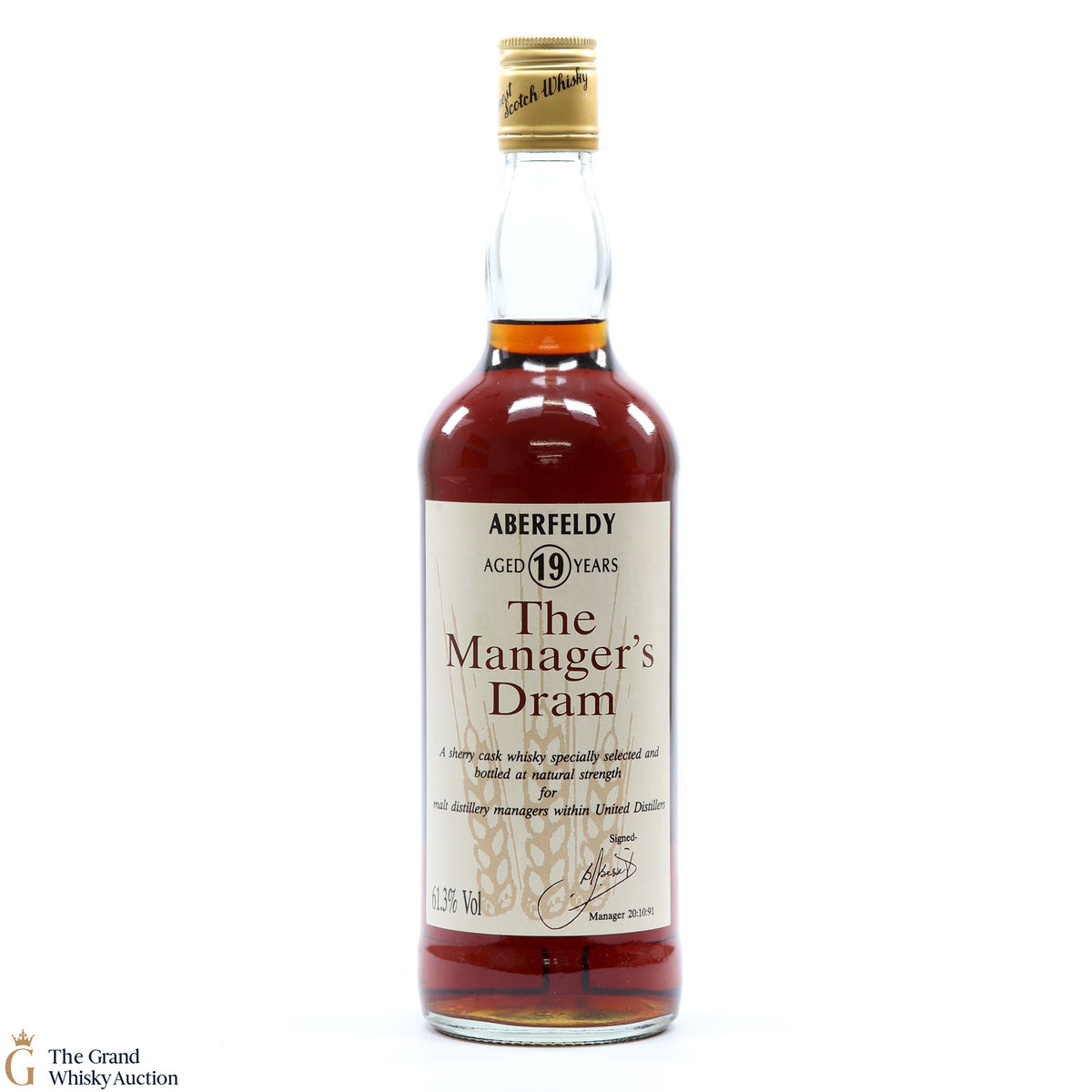 Aberfeldy - 19 Year Old - 1991 Manager's Dram 