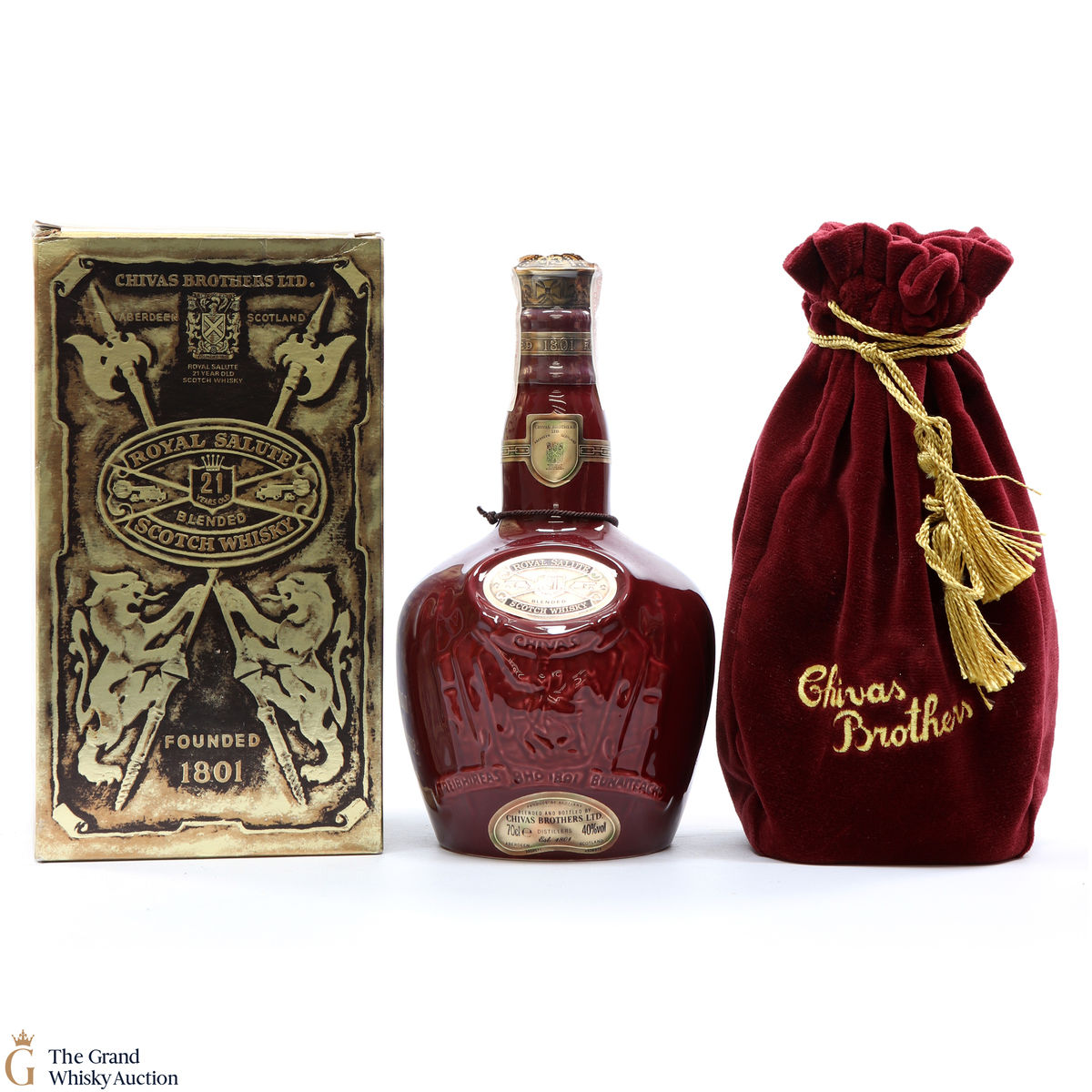 Chivas - Royal Salute - 21 Year Old - Ruby Flagon