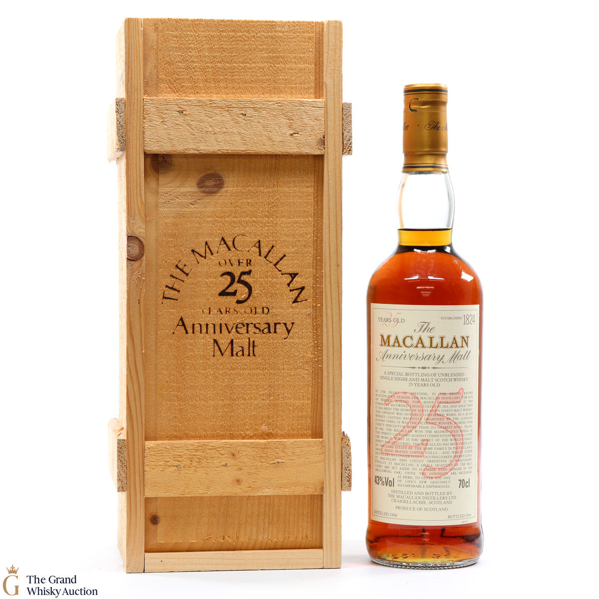 Macallan - 25 Year Old Anniversary Malt (1968)