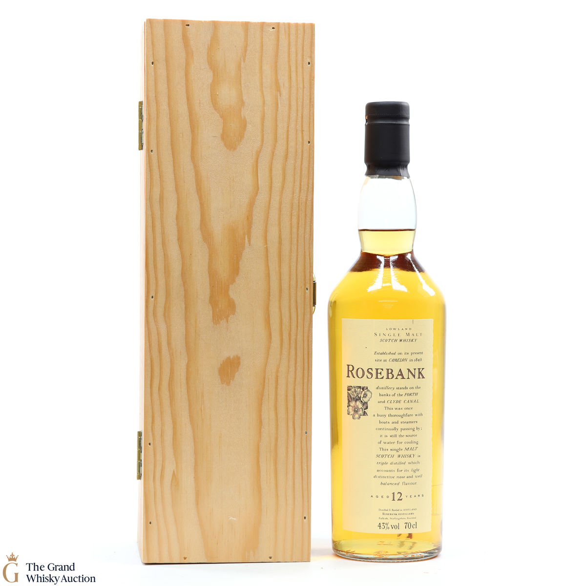 Rosebank - 12 Year Old - Flora & Fauna (Wooden Box)