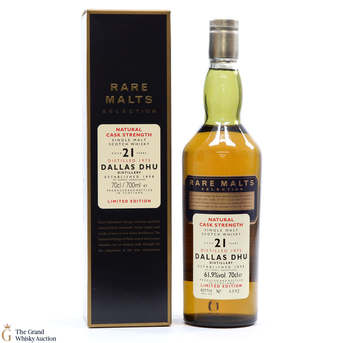 Dallas Dhu - 21 Year Old - 1975 Rare Malts