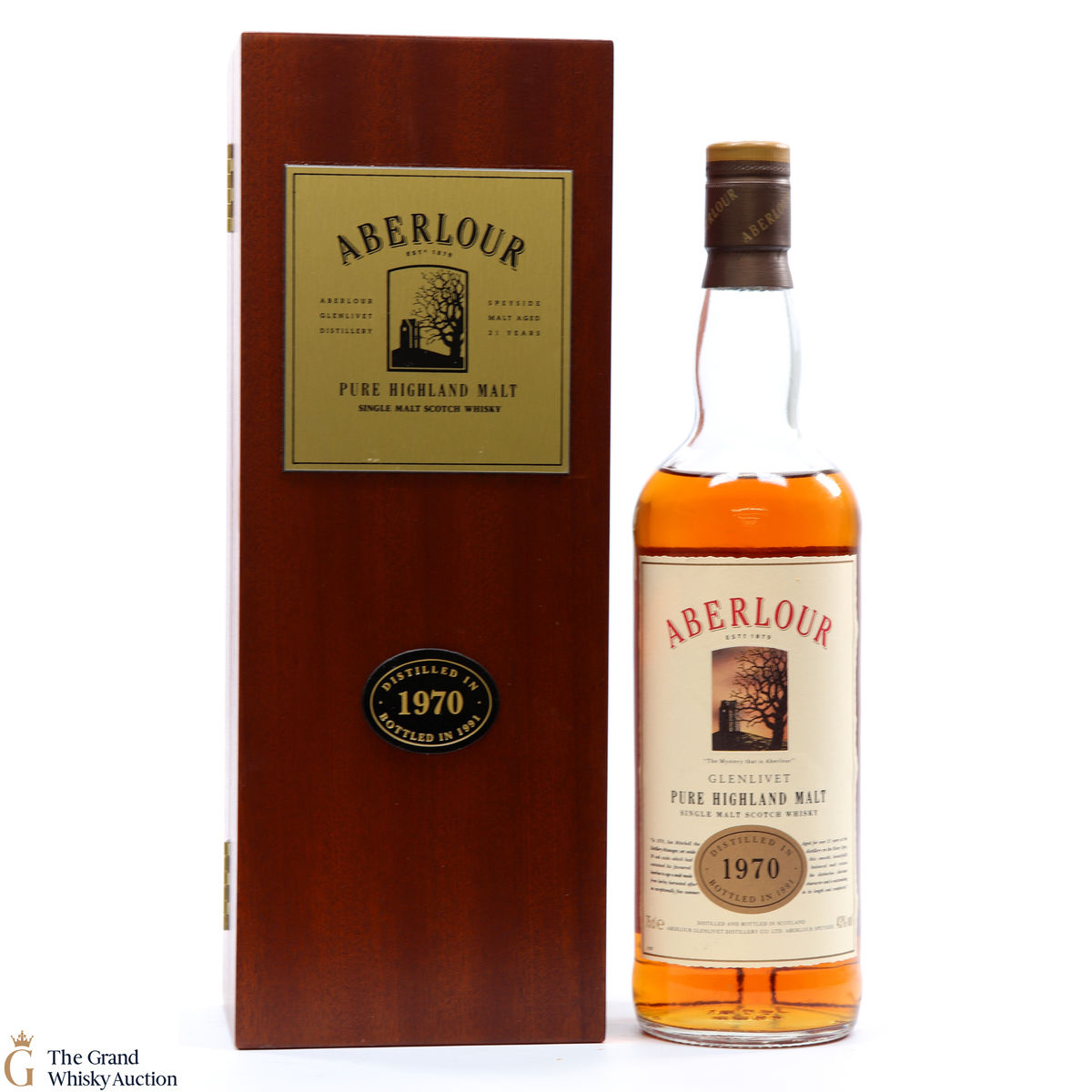 Aberlour - 21 Year Old 1970 - Bottled 1991