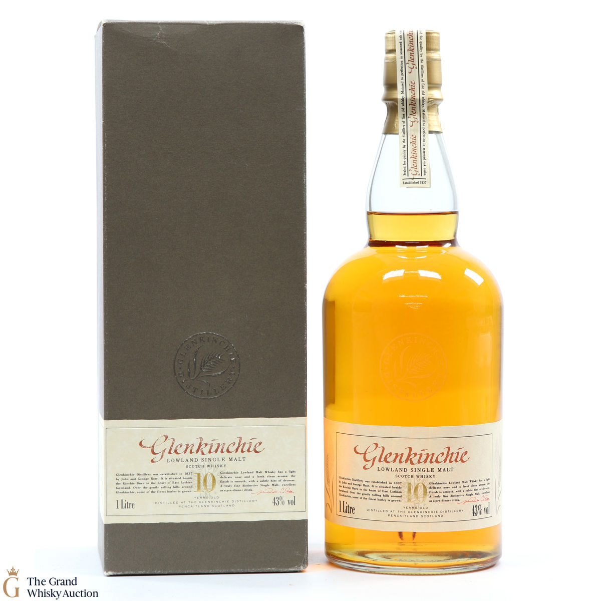 Glenkinchie - 10 Year Old 1980s (1L)