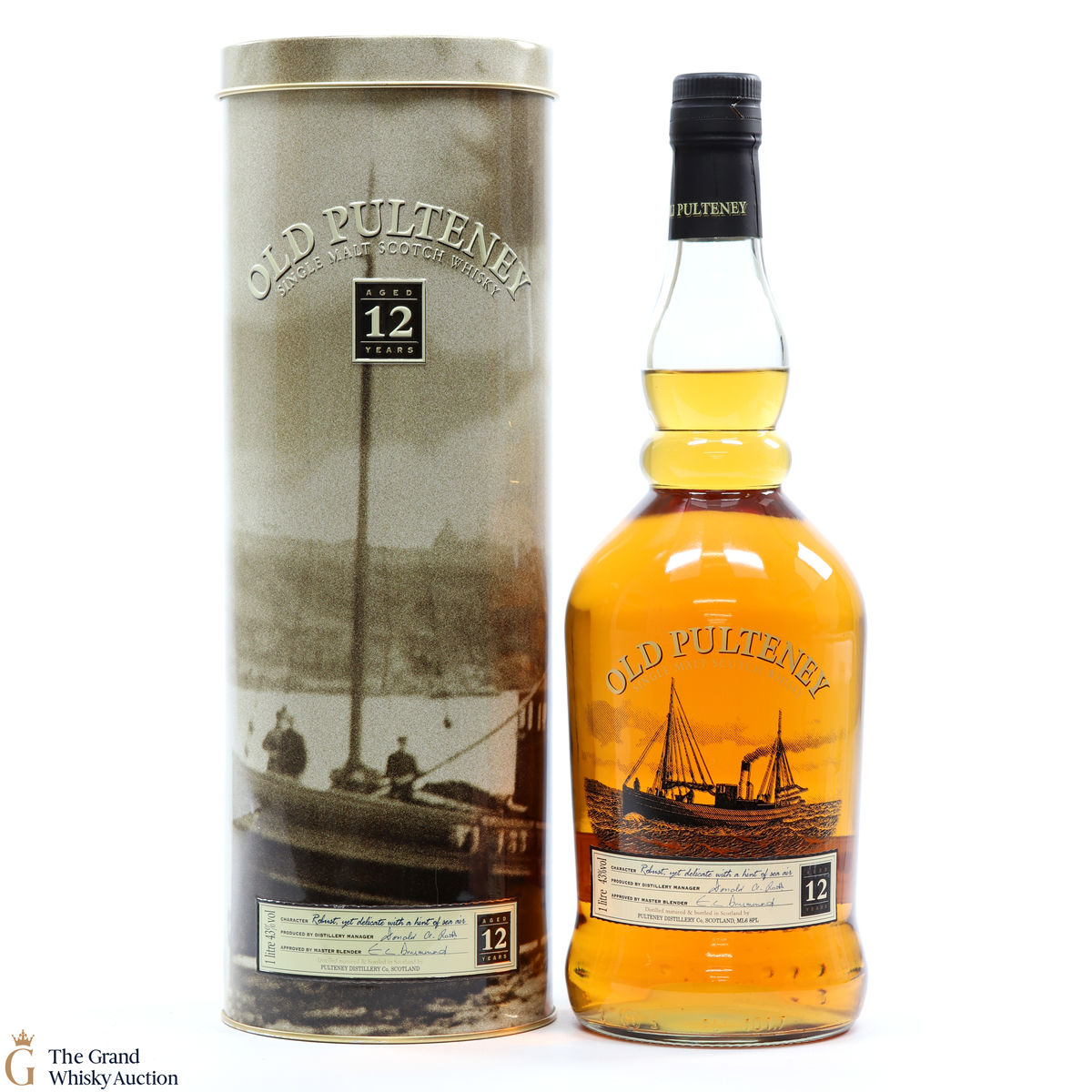 Old Pulteney - 12 Year Old - Tin (1L)