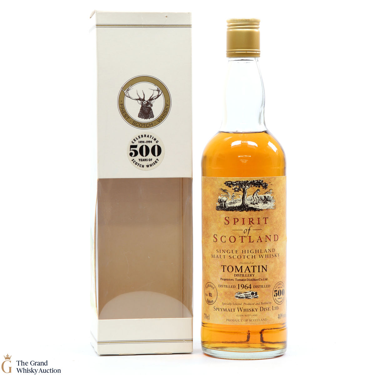 Tomatin - 1964 - Gordon & MacPhail - Spirit of Scotland