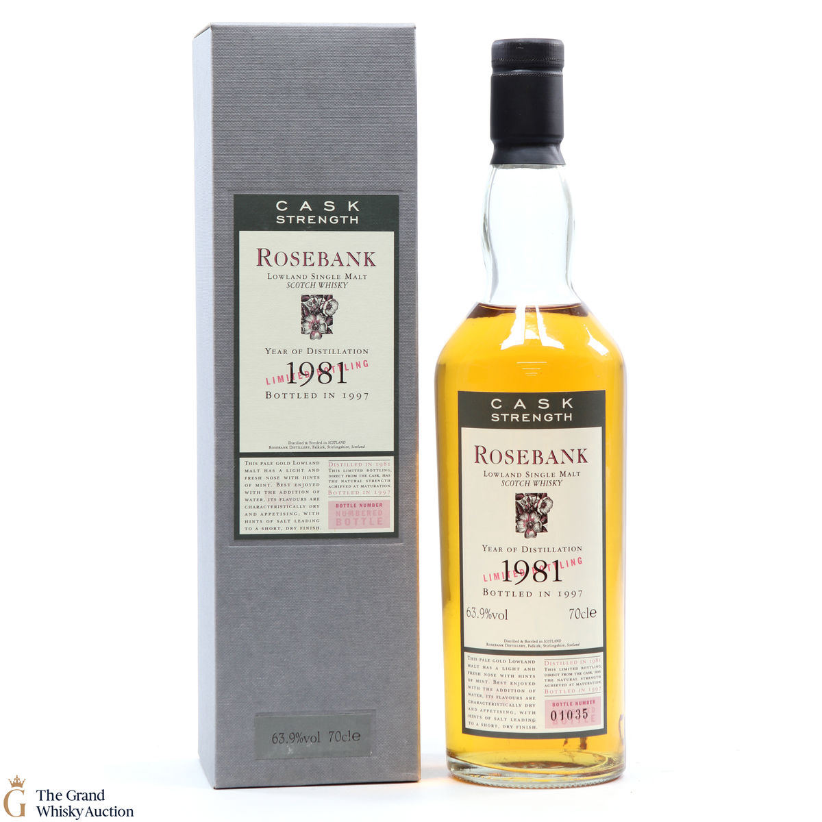 Rosebank  - 1981 Flora & Fauna - Cask Strength