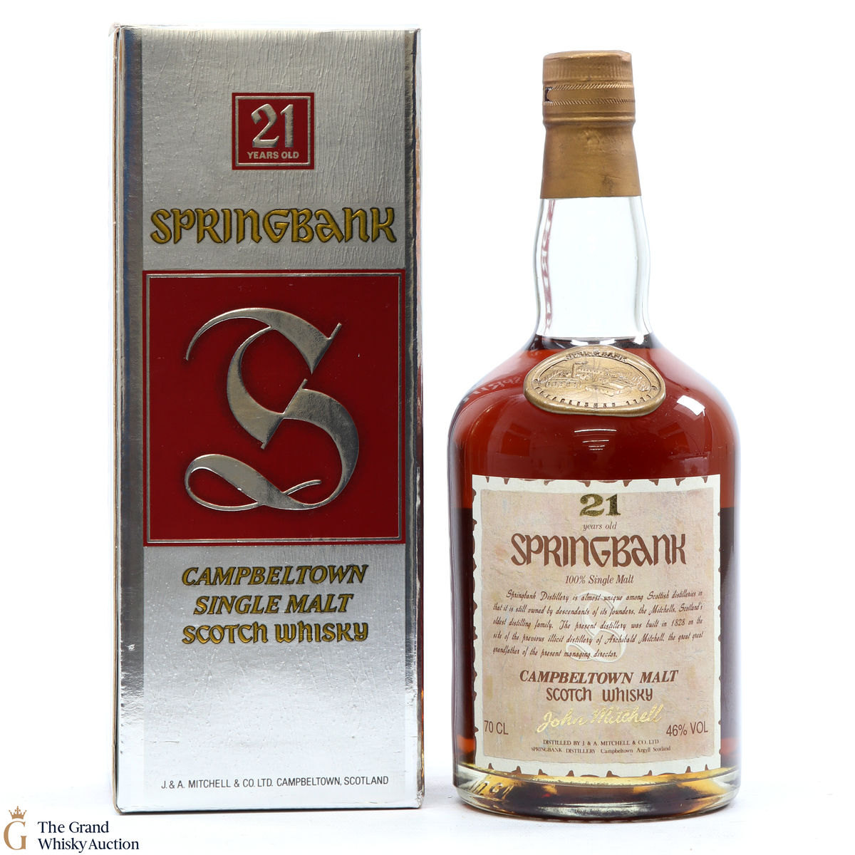 Springbank - 21 Year Old 1980/90s John Mitchell