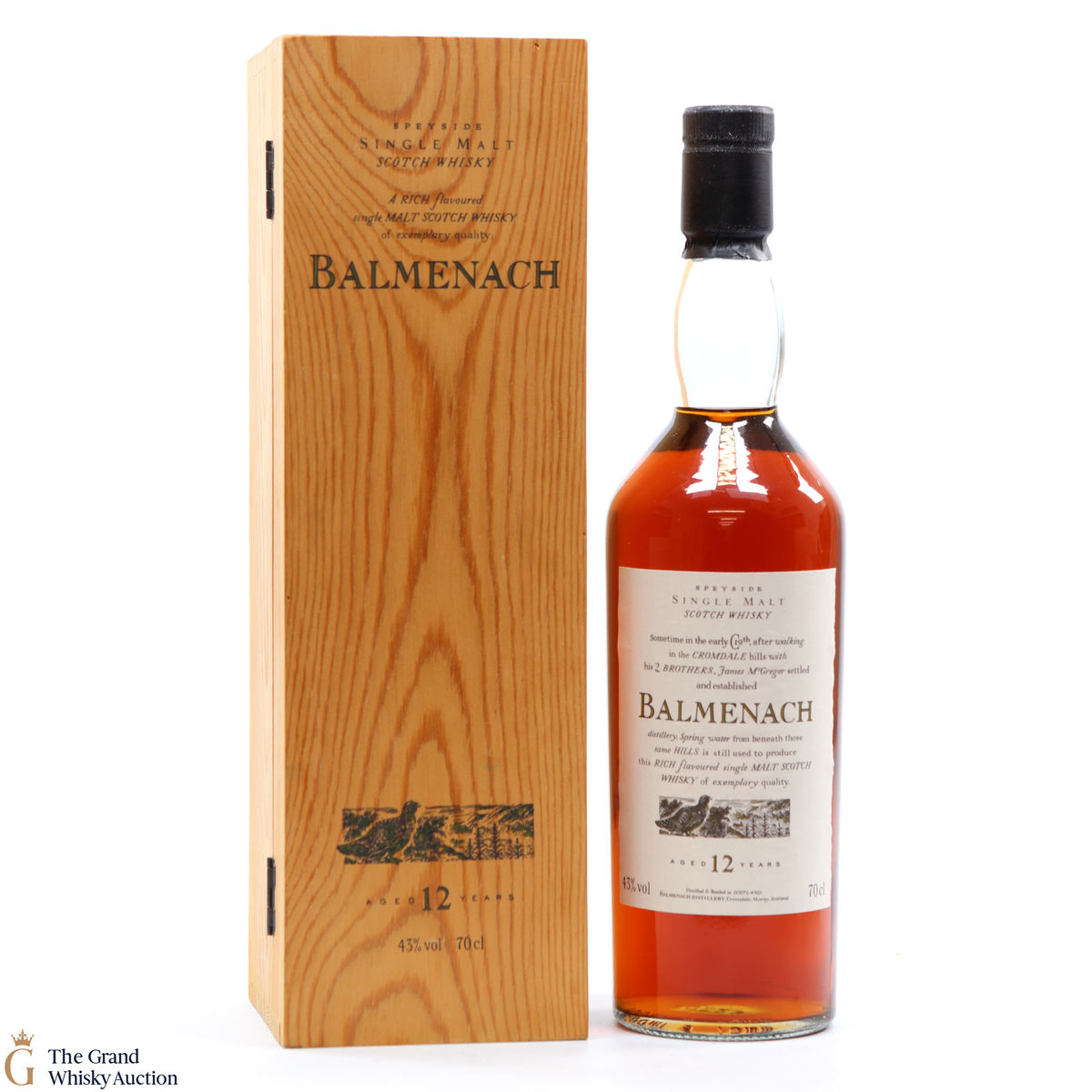 Balmenach - 12 Year Old - Flora & Fauna (Wooden Box​)