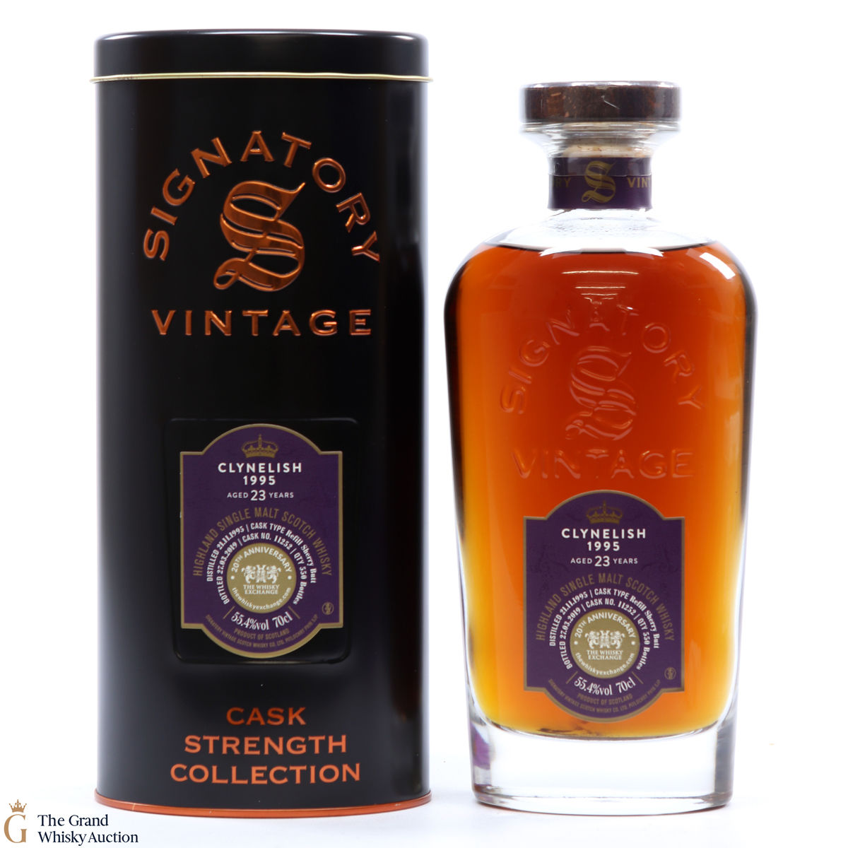 Clynelish - 23 Year Old 1995 - Signatory - Cask Strength #11252 - TWE Exclusive