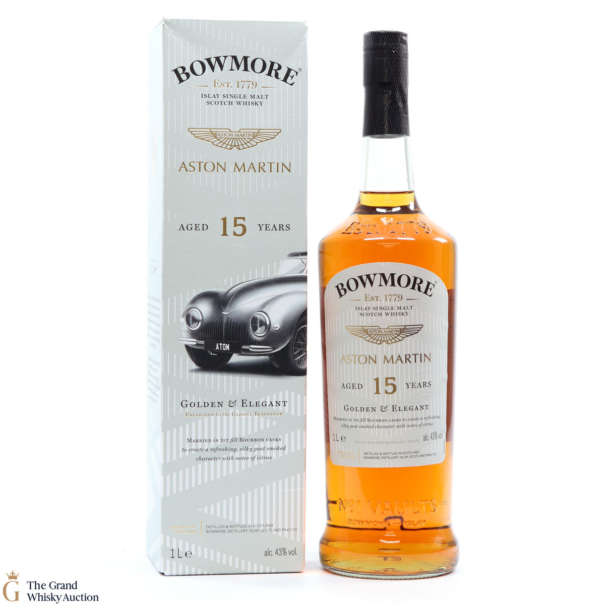 Bowmore - 15 Year Old - Aston Martin 1L
