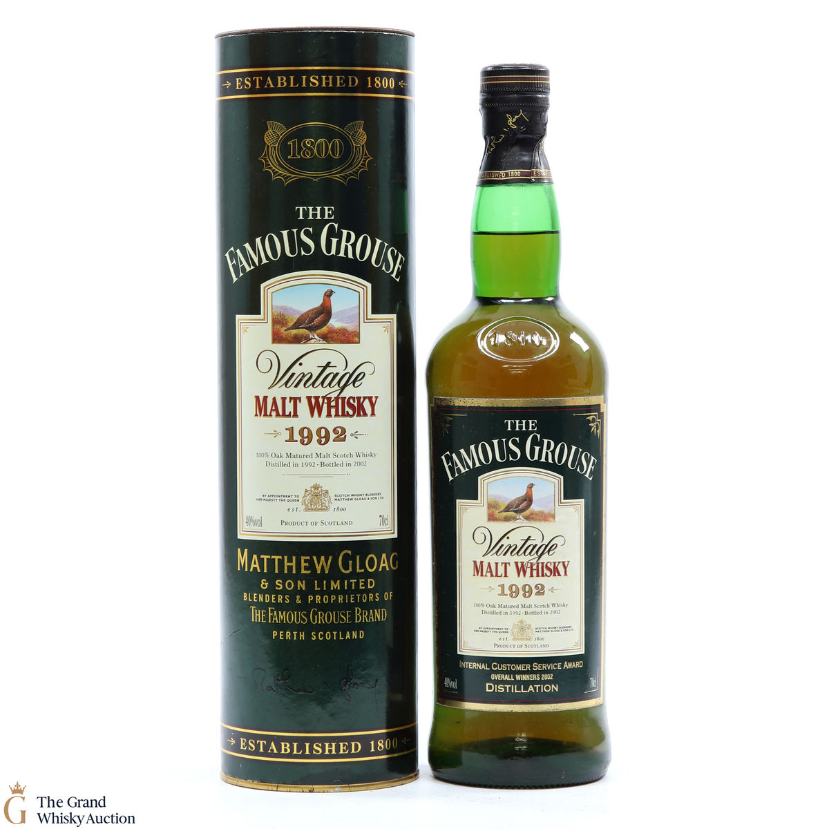 Famous Grouse - 1992 Vintage Matthew Gloag