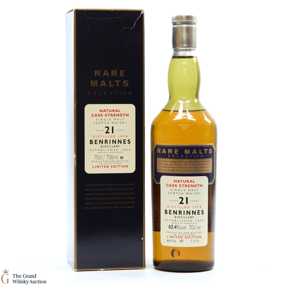 Benrinnes - 21Year Old - 1974 Rare Malts