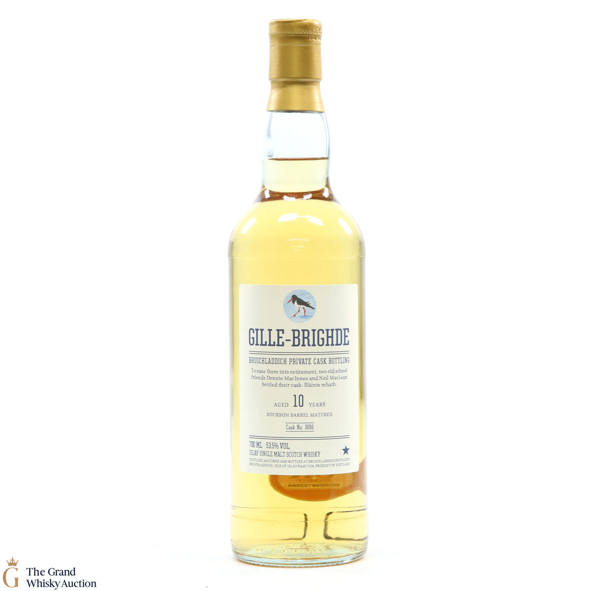 Bruichladdich - 10 Year Old #3696 Private Cask Gille-Brighde