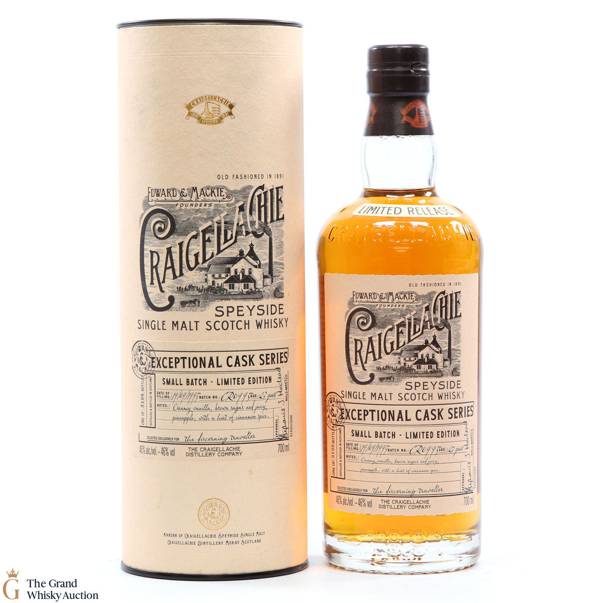 Craigellachie - 23 Year Old - #CR0995 Exceptional Cask Series