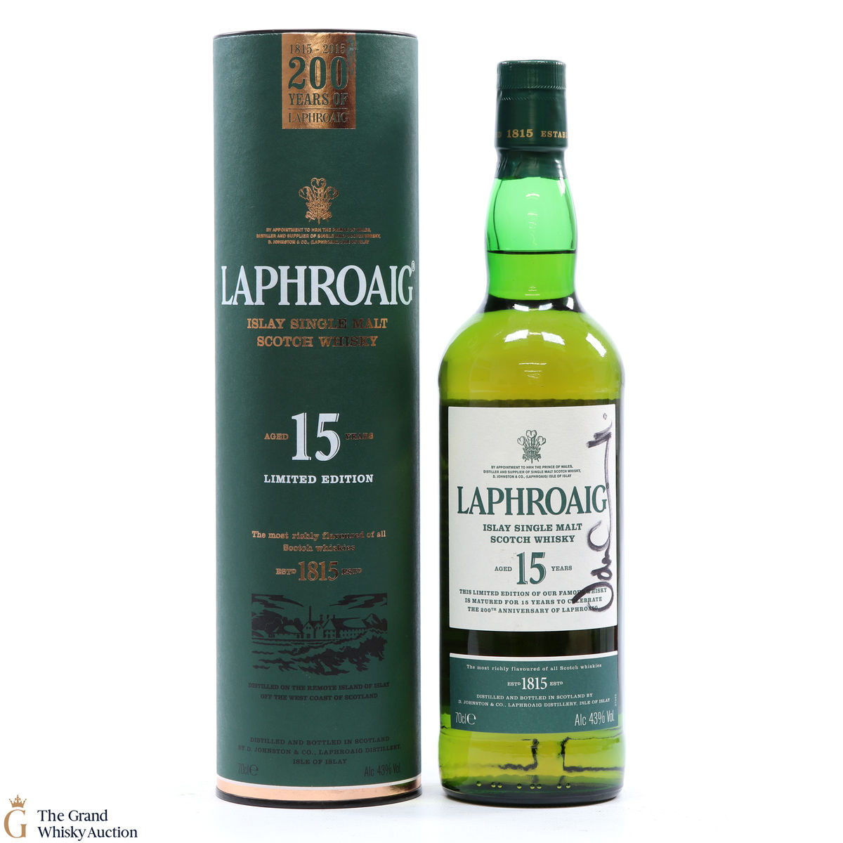 Laphroaig - 15 Year Old - 200th Anniversary Limited Edition (SIGNED)