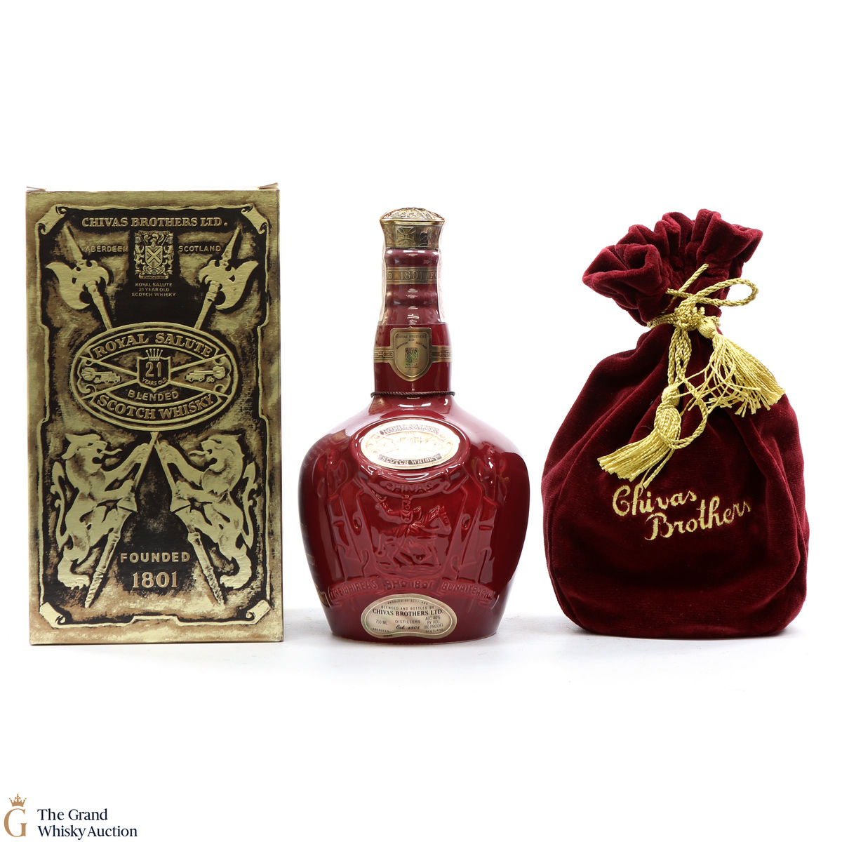 Chivas - Royal Salute - 21 Year Old - Ruby Flagon