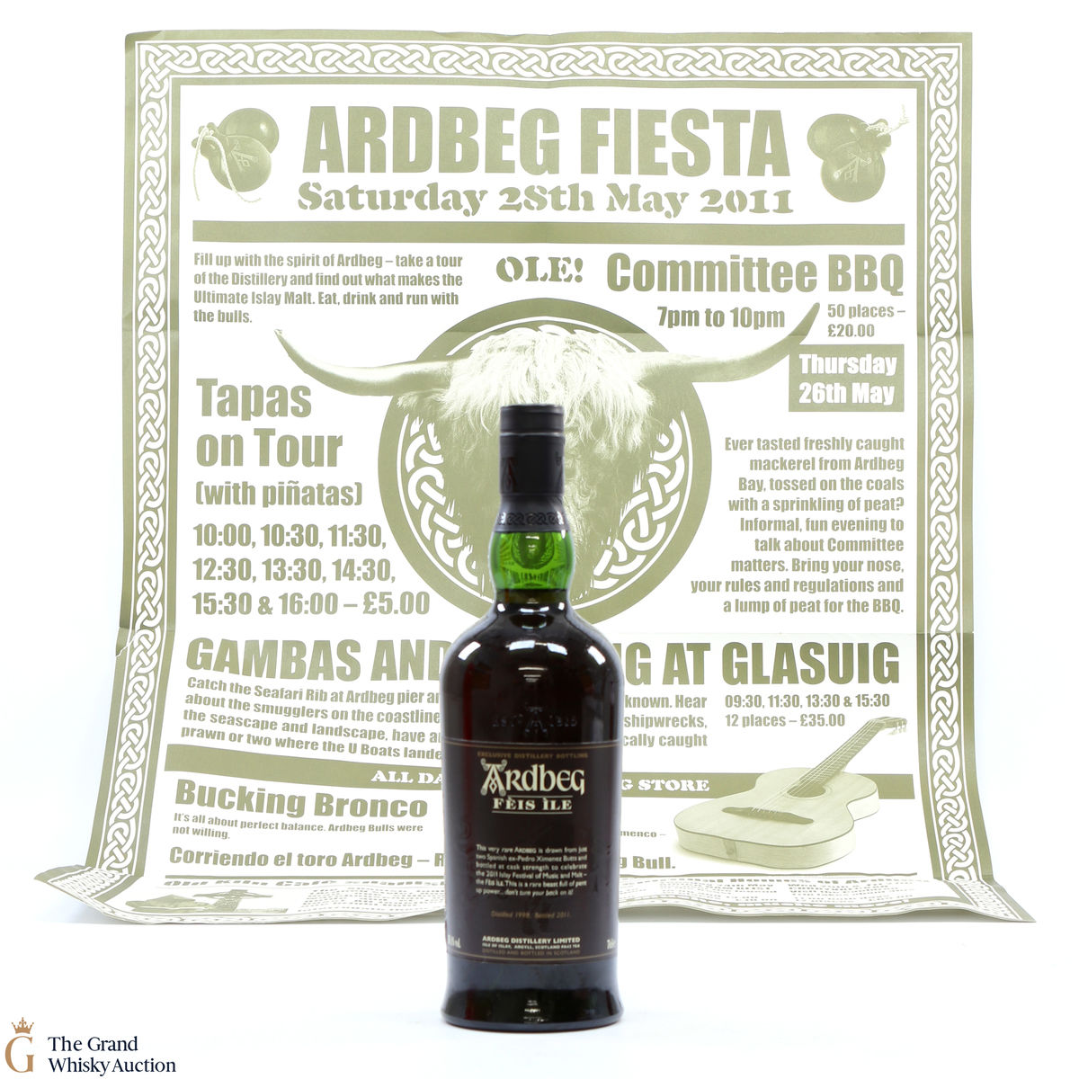 Ardbeg 1998 PX Casks / Feis Ile 2011 + Poster