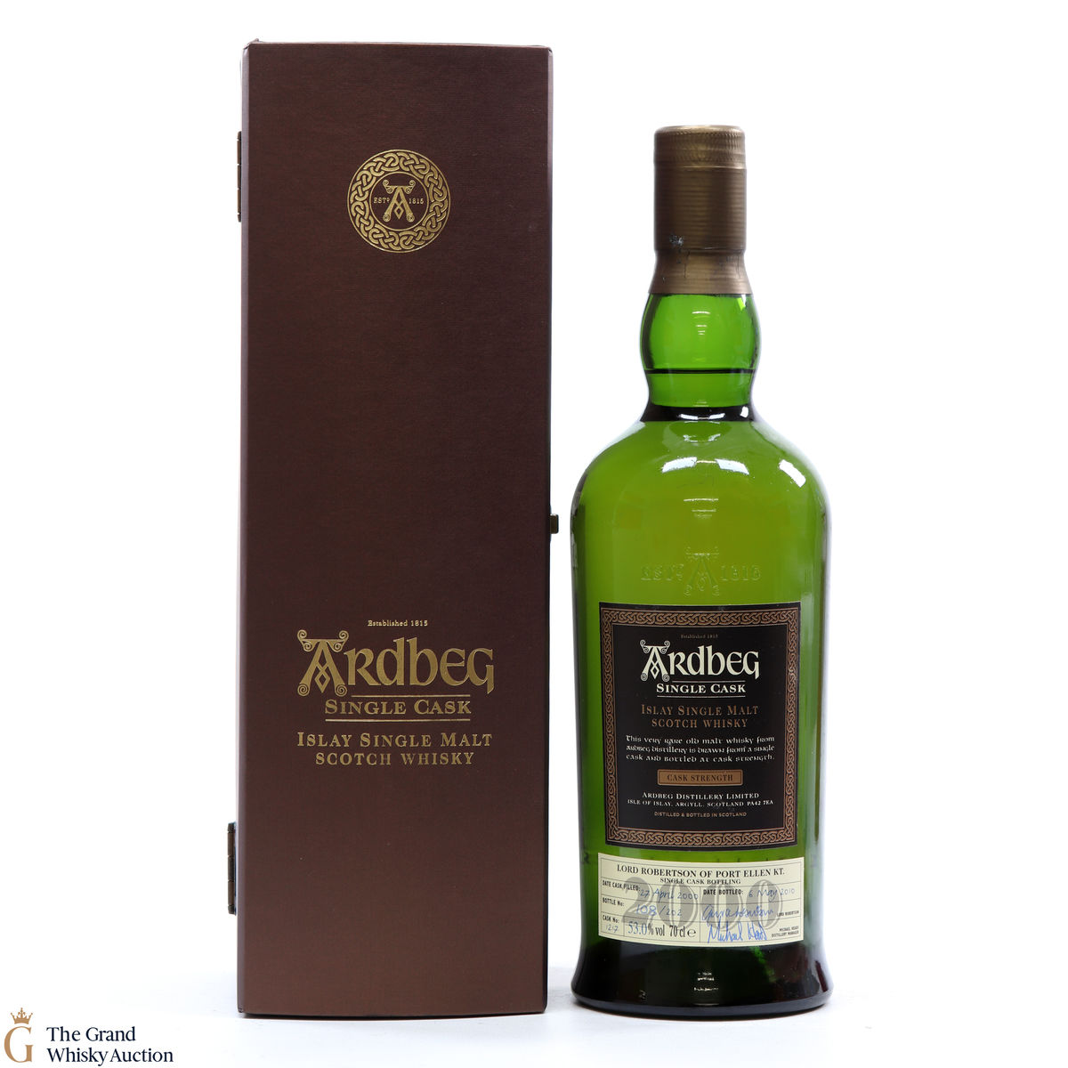 Ardbeg - 2000 Single Cask #1217 Lord Robertson Port Ellen KT 2010