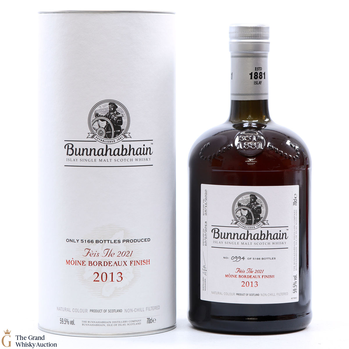 Bunnahabhain - Moine Bordeaux Finish 2013 - Feis Ile 2021